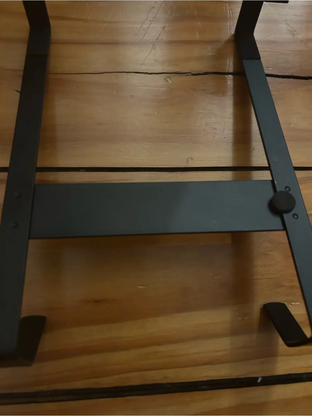 Matte Black Over-Door Double Hook Hanger